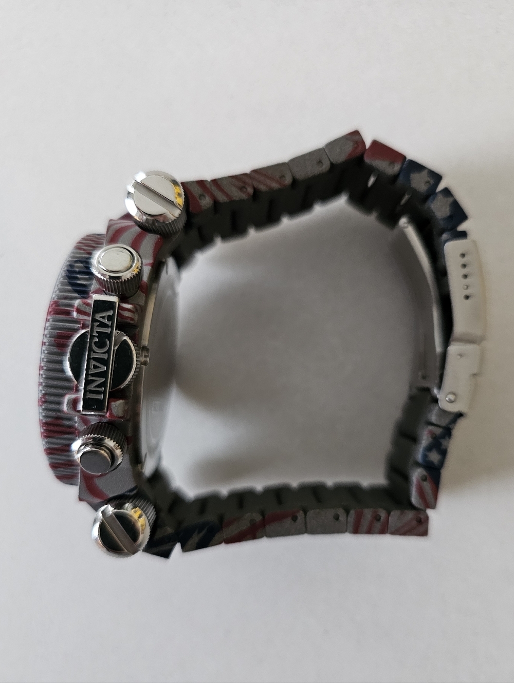 NEW Invicta 26642 Coalition Forces Patriotic Chronograph Swiss quartz Watch - Picture 2 of 5